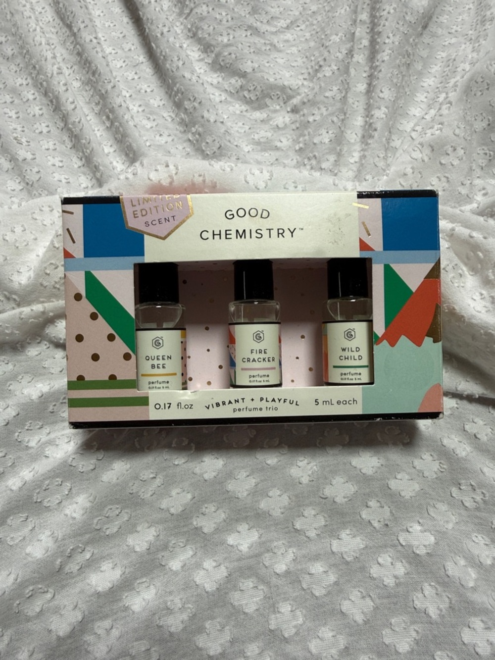 Good Chemistry perfume trio LIMITED EDITION